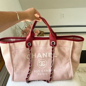 Authentic Chanel Deauville Tote💗